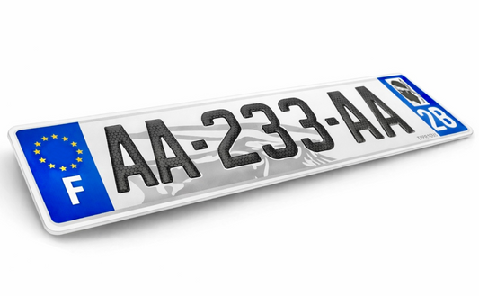 Plaque immatriculation rose : la nouvelle plaque française arrive dès le 1er janvier