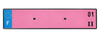 PLAQUE D'IMMATRICULATION WW - ROSE (NOUVEAU MODÈLE 2026)